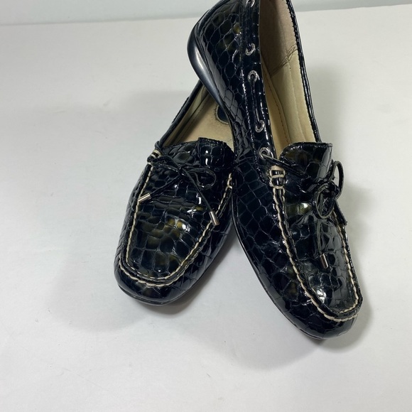 Sperry Shoes - 𝅺sperry top -sider shoe 8 M Leather Upper Crocodile Pattern.